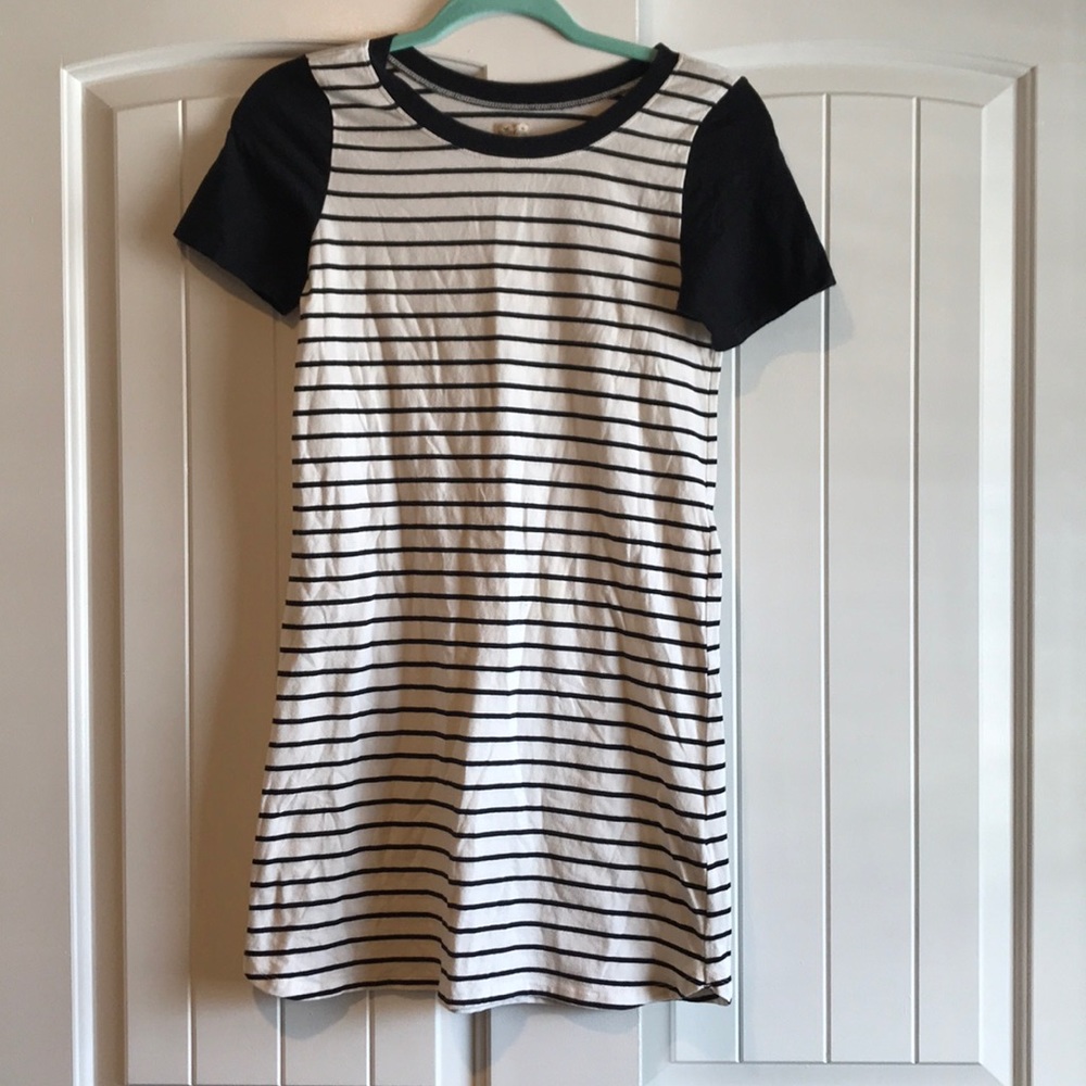 Striped Tee Shirt Dress